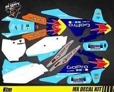 Kit Déco Moto pour / Mx Decal Kit for Ktm SX / SX-F - GoPro Blue Edition