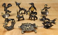 Prices REDUCED - Vintage Miniature Walter Bosse Vienna MCM Bronze Figurine