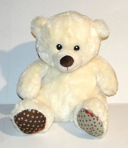 Peluche ours crème fizzy - crème,