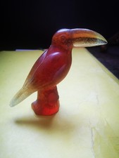 Daum France Glass Paste Toucan