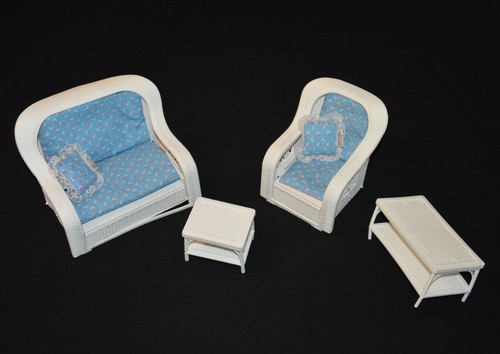 Salon canapé fauteuil poupée - salon,