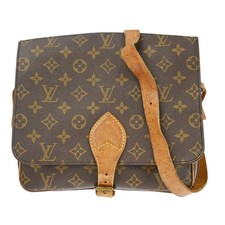 LOUIS VUITTON CARTOUCHIERE GM SHOULDER BAG PURSE MONOGRAM M51252 SL0950 NQ00627
