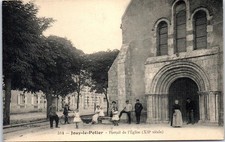 45 JOUY LE POTIER - church portal.