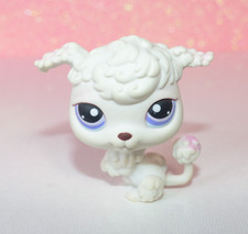 authentic LPS LITTLEST PETSHOP 101 chien dog poodle caniche pet shop hasbro