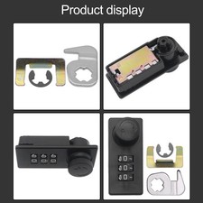 Serrure à combinaison sécurisée et sans tracas pour armoires métalliques et