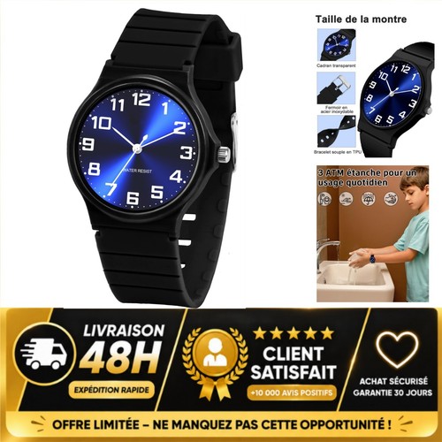Montre analogique enfant