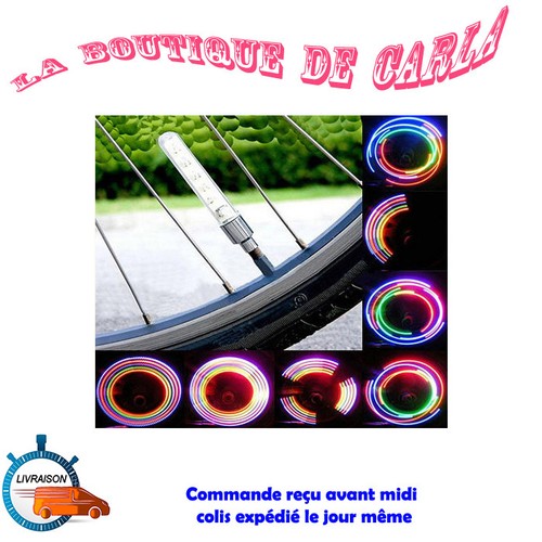 Bouchon valve roue - bouchon, led