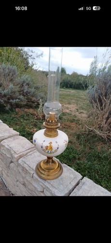 Lampe huile table en - lampe,