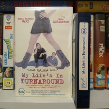1994 My Lifes In Turnaround- Rocvale Vhs Ex Rental Big Box Rare Eric Schaeffer