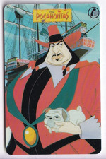 DISNEY TELECARTE / PHONECARD .. FRANCE SEPATEL PRINCESSE POCAHONTAS CHIEN