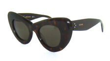 CELINE PAPILLON CL 41055/S 086 1E DARK HAVANA BROWN CAT EYE VINTAGE SUNGLASSES
