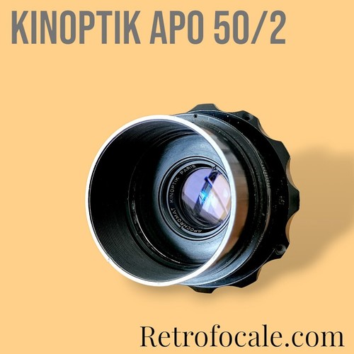Kinoptik apochromat 50mm - 🖤,