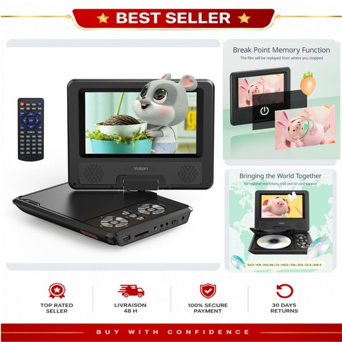 Yoton lecteur dvd portable - dvd,
