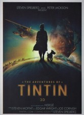ADVENTURES of TIN TIN Sticker COMIC animation FANTASY action-adventure MOVIE