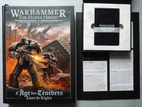 Horus heresy livre règles - heresy, de