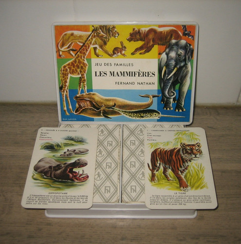 Ancien jeu familles - jeu, 12