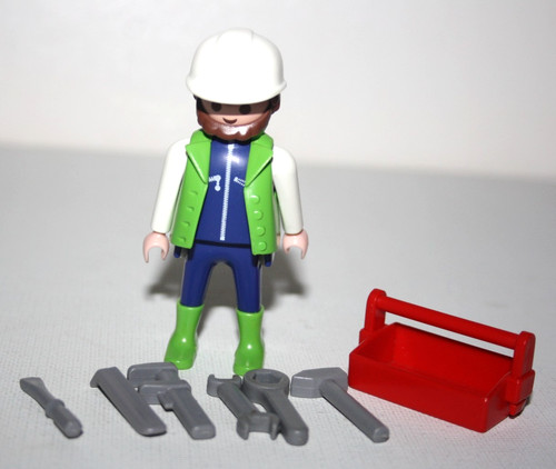 Playmobil 3001 ouvrier - ouvrier, pelle