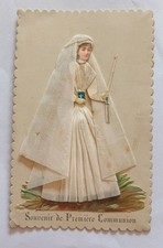 Ancienne image pieuse Souvenir