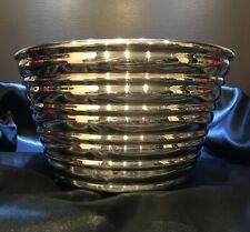 PAMPALONI, after  GIO PONTI  BOWL 1927  : Sterling Silver 925 /  1,37 kg