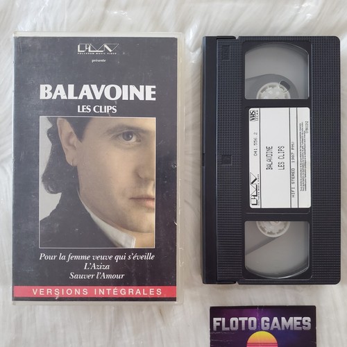 Vhs origine balavoine - vhs, d'origine