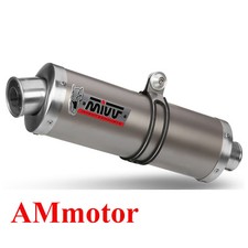 Mivv Suzuki Gsf 1200 Bandit 1997 97 Pot D' Echappement Moto Oval Titanium