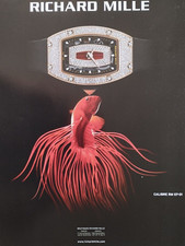 Montre vintage RICHARD MILLE annonce imprimée!!"Montre Bijou "