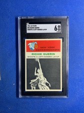 1961-62 Fleer - Richie Guerin #52 (RC) SGC 6