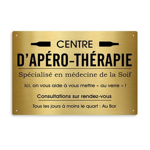 Plaque métallique - plaque,