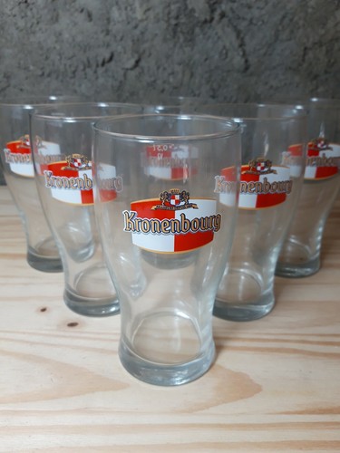 Verres biere kronenbourg - 6,