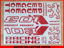 Planche autocollants / Kit Déco  pour Peugeot 103 SP / MVL / SPX / RCX / VOGUE
