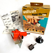 WOLFCRAFT 3001  CUTTER HAND-SHAPER  DRILL ATTATCHMENT. WITH INSTRUCTIONS