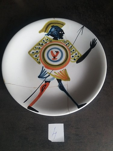 Assiette céramique roger - assiette,