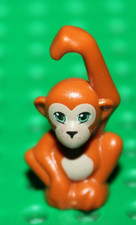 Singe Lego Friends Dark Orange