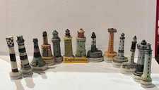 Lot de 13 Fèves de crèche les phares