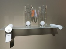 IKEA VARMBLIXT Glass Shelf Frosted Glass/white  27 1/2" 505.300.02