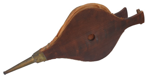 Ancien soufflet cheminée - ancien,