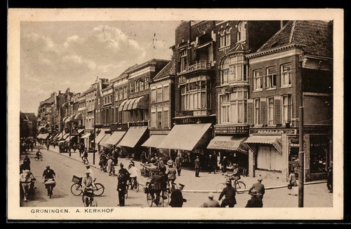 Carte postale groningen a - postale, groningen,