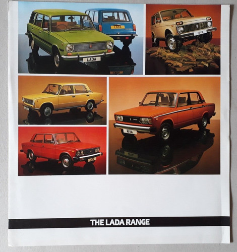 Lada range brochure 1983 - lada,