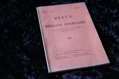 Revue medecine veterinaire - medecine,
