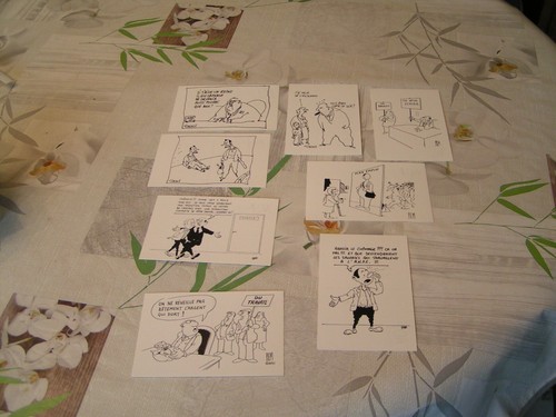 Lot cartes humoristiques - 8,