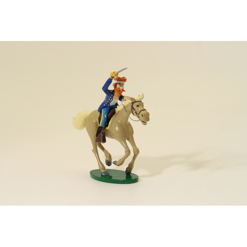 Figurine tuniques bleues - tuniques,