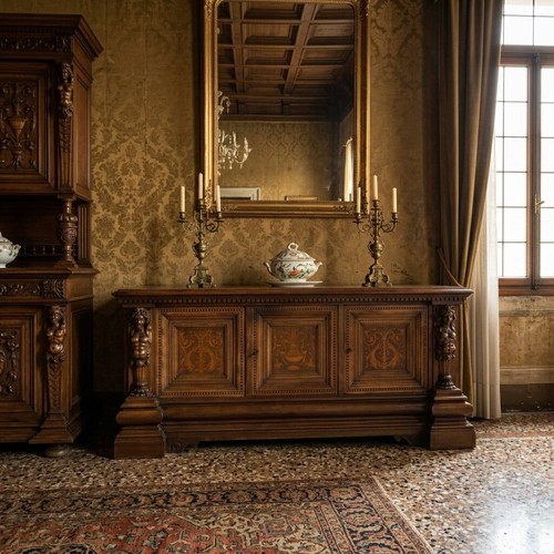 Meuble néo renaissance - meuble, ancien