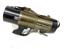 Antique 1980s Mitralux Military Firefighter Spotlight