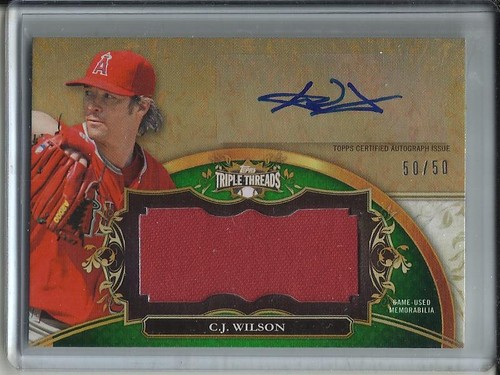 Wilson 2013 topps triple - topps,
