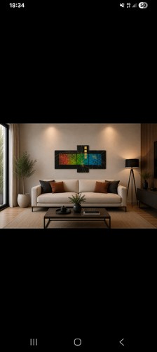 Tableau peinture acrylique - tableau,