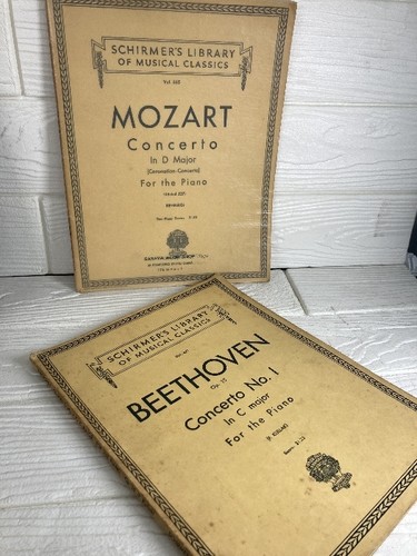 Imported sheet music - sheet, mozart