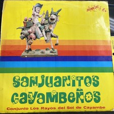 Conjunto Rayos Del Sol • Toros En San Peter • Lp VG • Classic Sonidero Ecuador