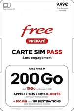 Carte SIM Prépayé Free