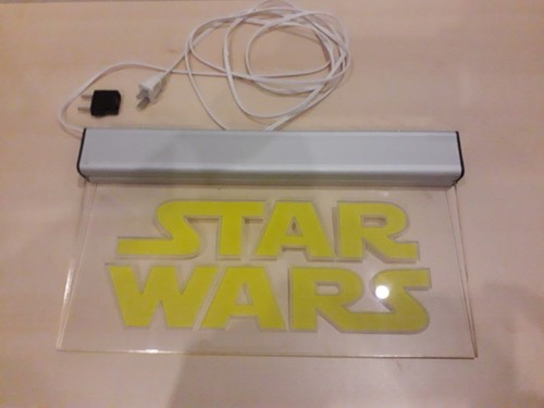 Enseigne lumineuse star wars - star,