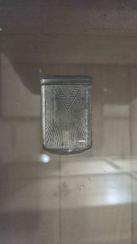 Briquet ancien métal - , argenté